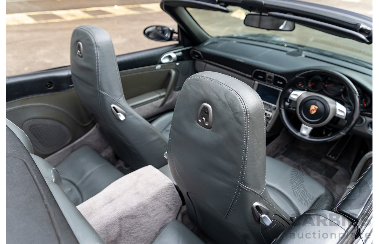 6/2006 Porsche 911 Carrera 4 997 Wide Body 2d Cabriolet Basalt Black Metallic 3.6L - Personal Import 06/14