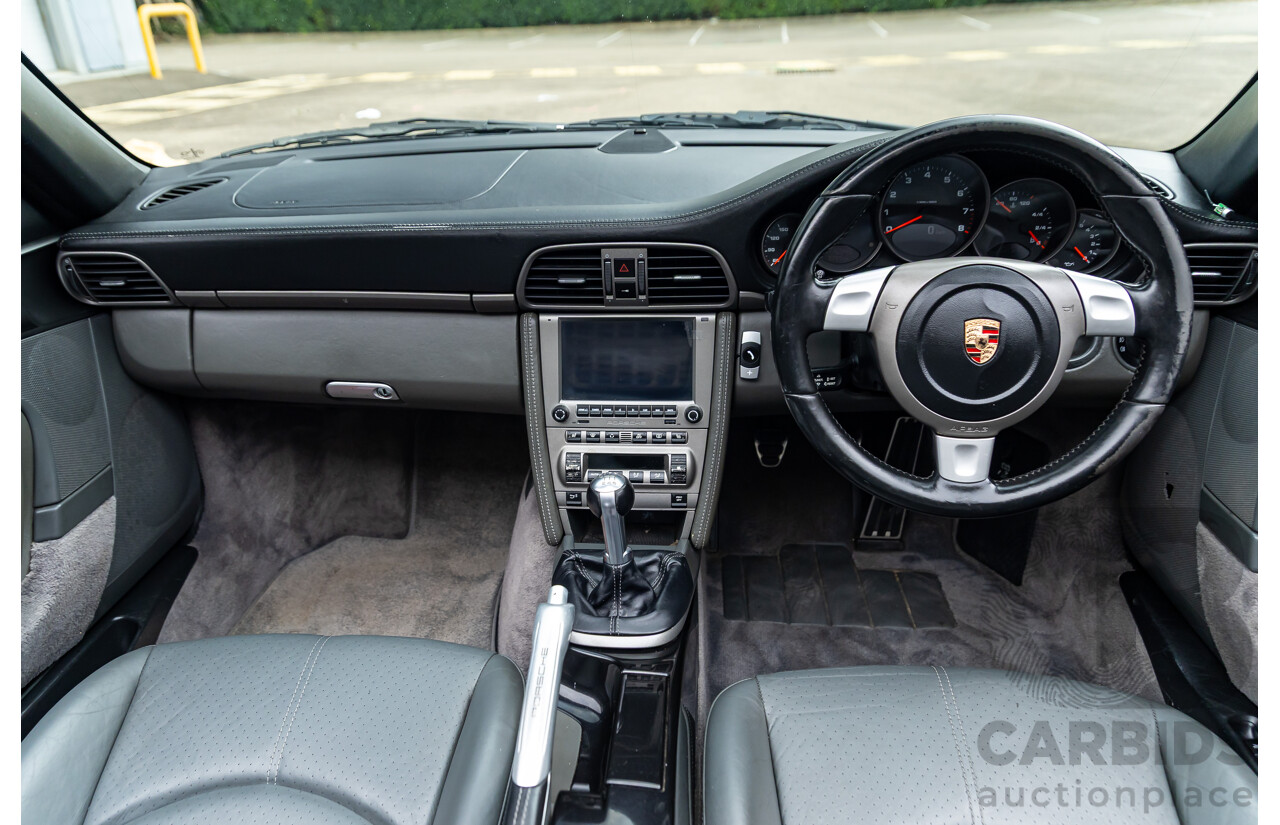 6/2006 Porsche 911 Carrera 4 997 Wide Body 2d Cabriolet Basalt Black Metallic 3.6L - Personal Import 06/14