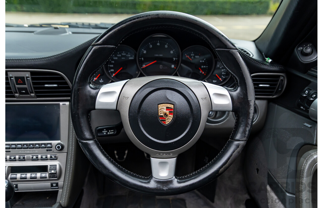 6/2006 Porsche 911 Carrera 4 997 Wide Body 2d Cabriolet Basalt Black Metallic 3.6L - Personal Import 06/14