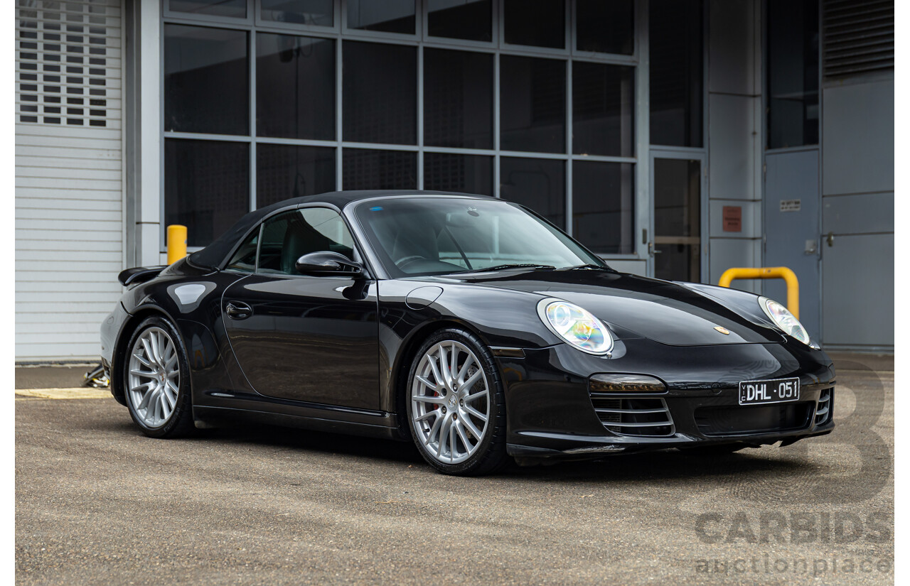 6/2006 Porsche 911 Carrera 4 997 Wide Body 2d Cabriolet Basalt Black Metallic 3.6L - Personal Import 06/14