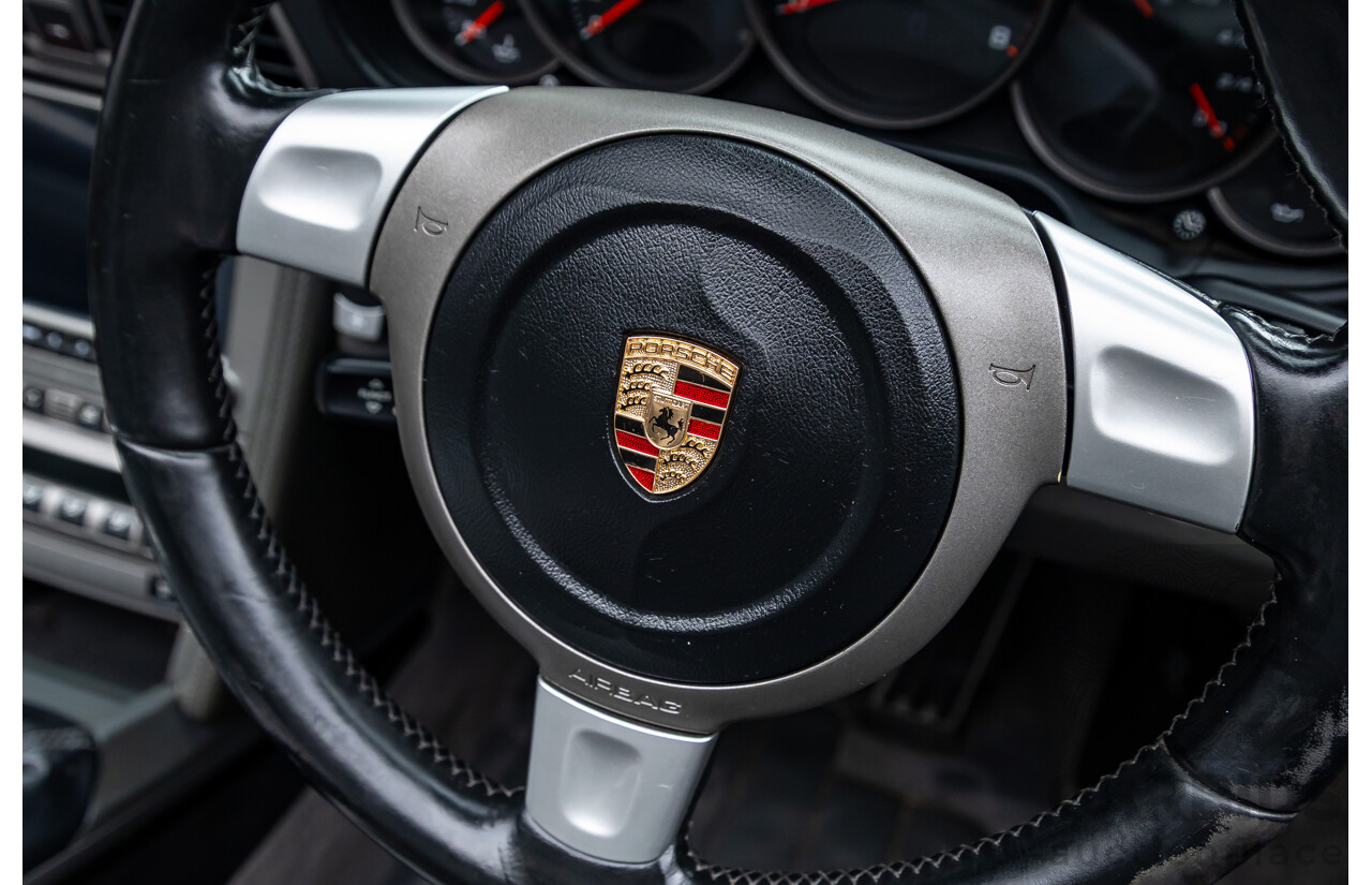 6/2006 Porsche 911 Carrera 4 997 Wide Body 2d Cabriolet Basalt Black Metallic 3.6L - Personal Import 06/14