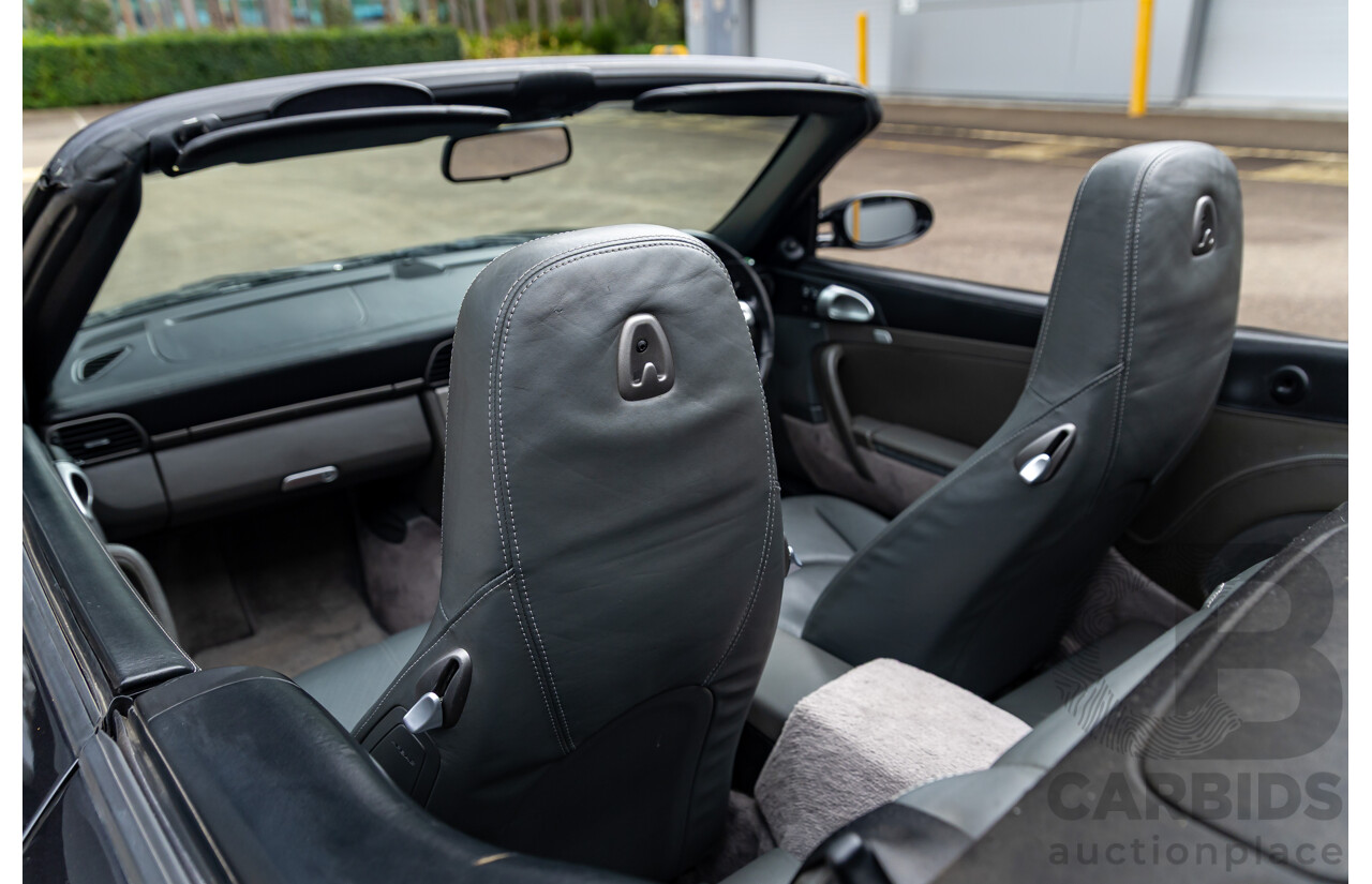 6/2006 Porsche 911 Carrera 4 997 Wide Body 2d Cabriolet Basalt Black Metallic 3.6L - Personal Import 06/14