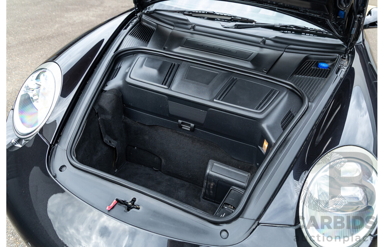 6/2006 Porsche 911 Carrera 4 997 Wide Body 2d Cabriolet Basalt Black Metallic 3.6L - Personal Import 06/14