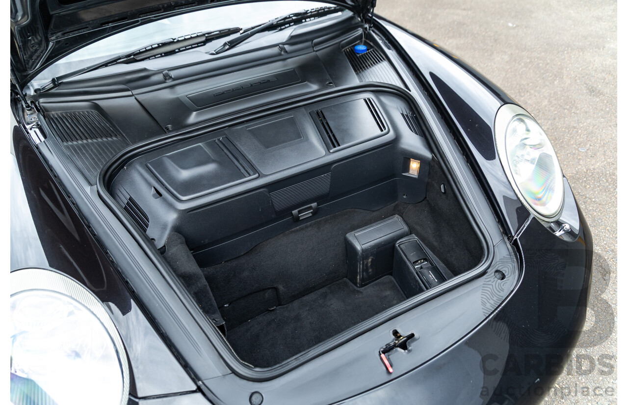 6/2006 Porsche 911 Carrera 4 997 Wide Body 2d Cabriolet Basalt Black Metallic 3.6L - Personal Import 06/14