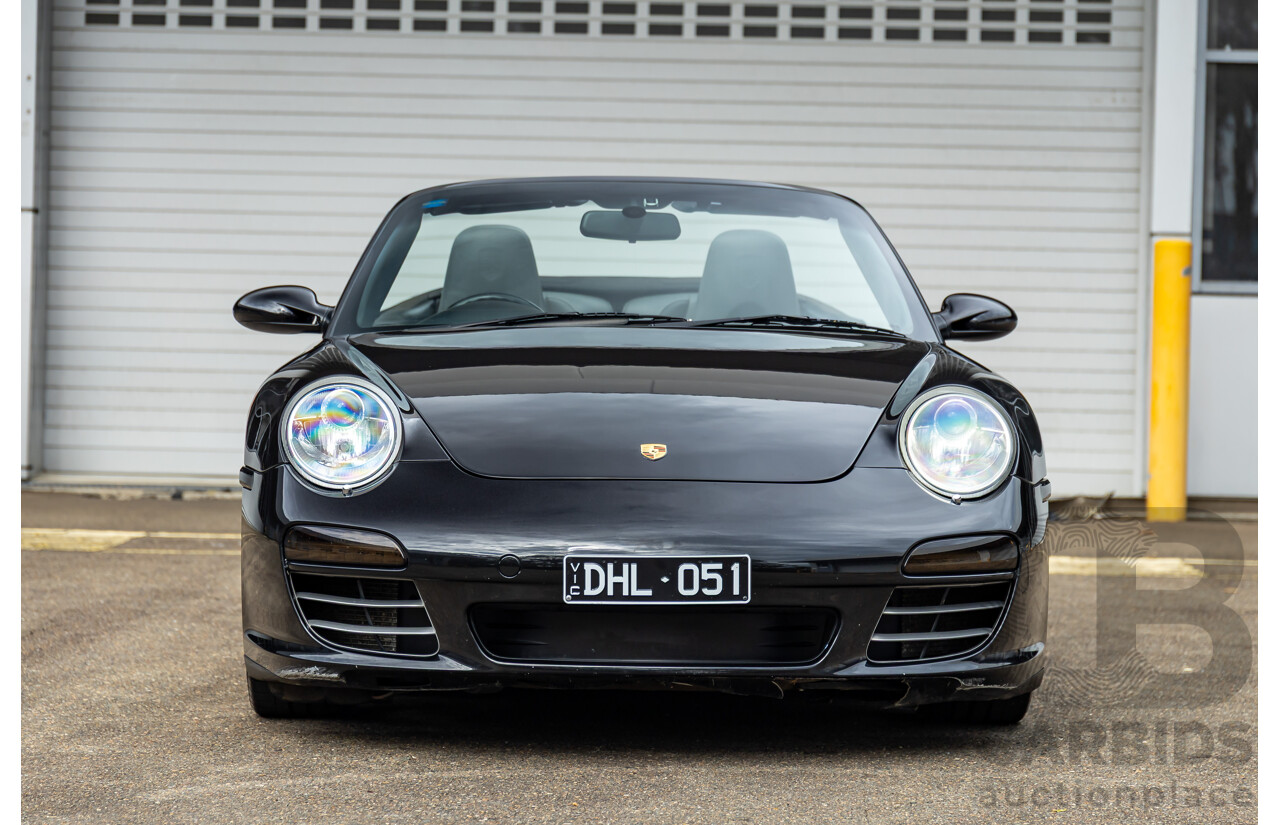 6/2006 Porsche 911 Carrera 4 997 Wide Body 2d Cabriolet Basalt Black Metallic 3.6L - Personal Import 06/14