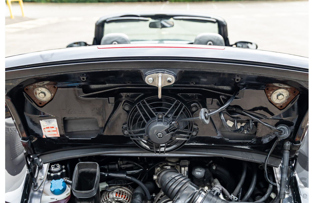 6/2006 Porsche 911 Carrera 4 997 Wide Body 2d Cabriolet Basalt Black Metallic 3.6L - Personal Import 06/14