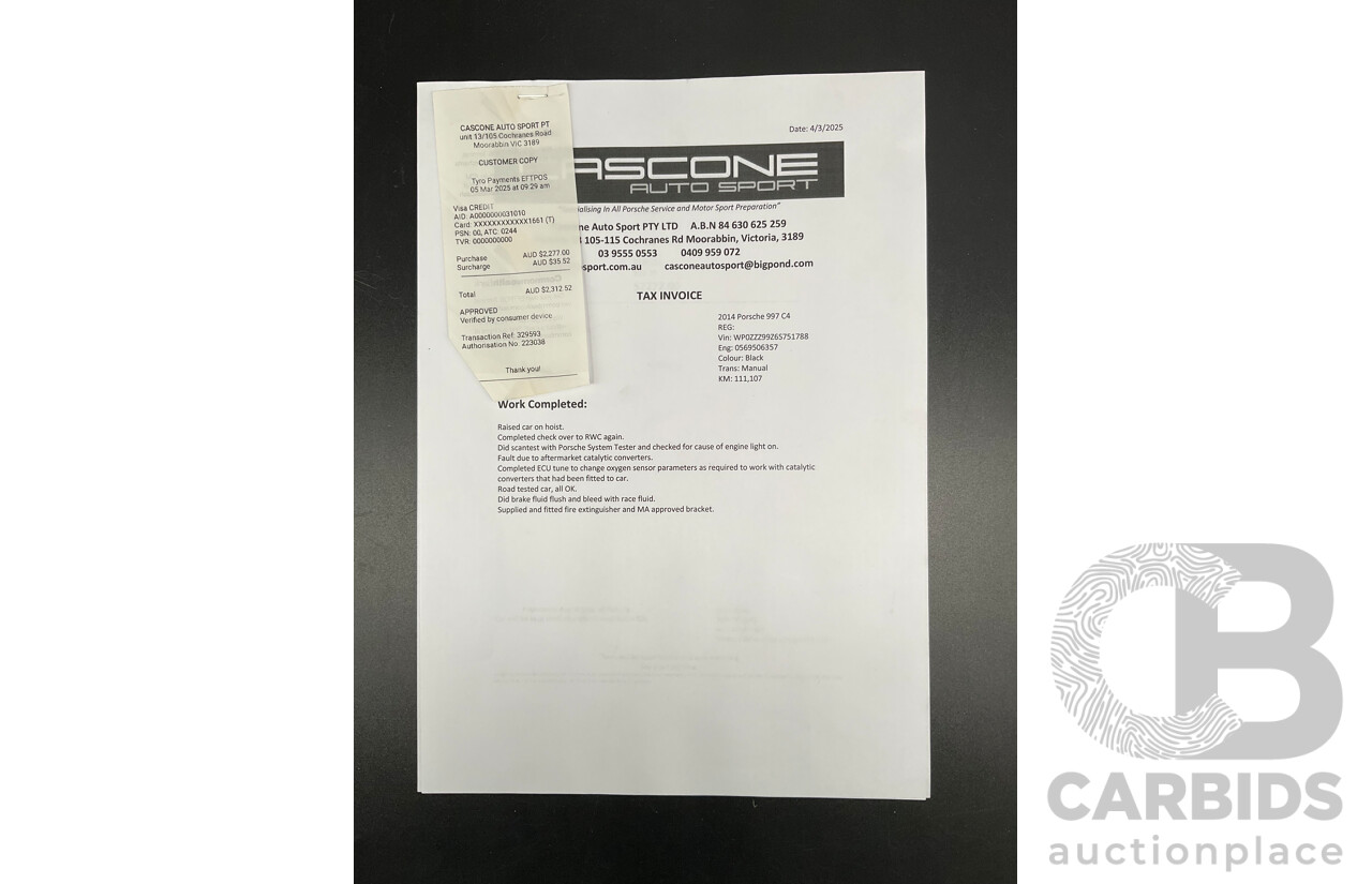 6/2006 Porsche 911 Carrera 4 997 Wide Body 2d Cabriolet Basalt Black Metallic 3.6L - Personal Import 06/14