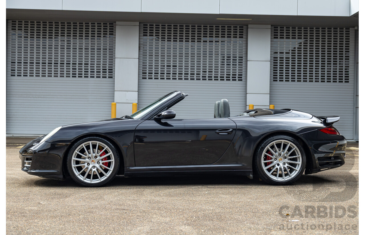 6/2006 Porsche 911 Carrera 4 997 Wide Body 2d Cabriolet Basalt Black Metallic 3.6L - Personal Import 06/14