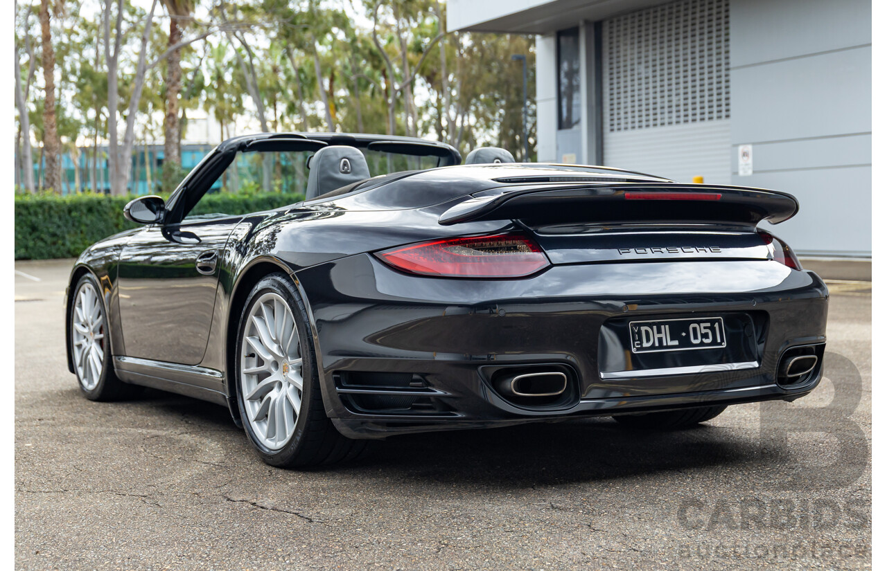 6/2006 Porsche 911 Carrera 4 997 Wide Body 2d Cabriolet Basalt Black Metallic 3.6L - Personal Import 06/14