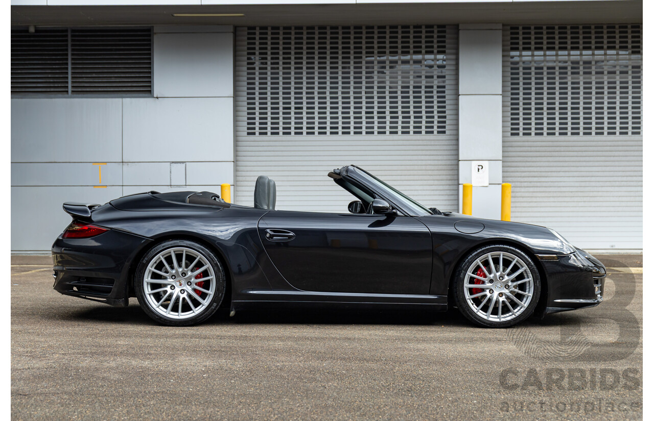 6/2006 Porsche 911 Carrera 4 997 Wide Body 2d Cabriolet Basalt Black Metallic 3.6L - Personal Import 06/14