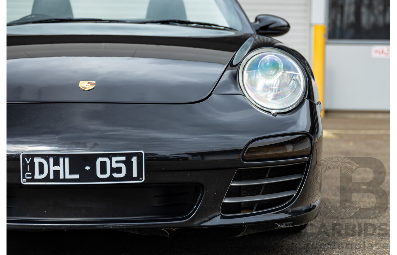 6/2006 Porsche 911 Carrera 4 997 Wide Body 2d Cabriolet Basalt Black Metallic 3.6L - Personal Import 06/14
