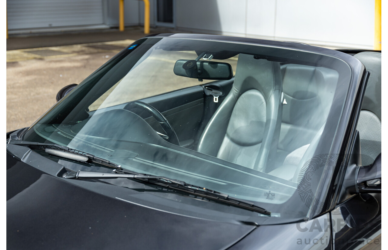 6/2006 Porsche 911 Carrera 4 997 Wide Body 2d Cabriolet Basalt Black Metallic 3.6L - Personal Import 06/14