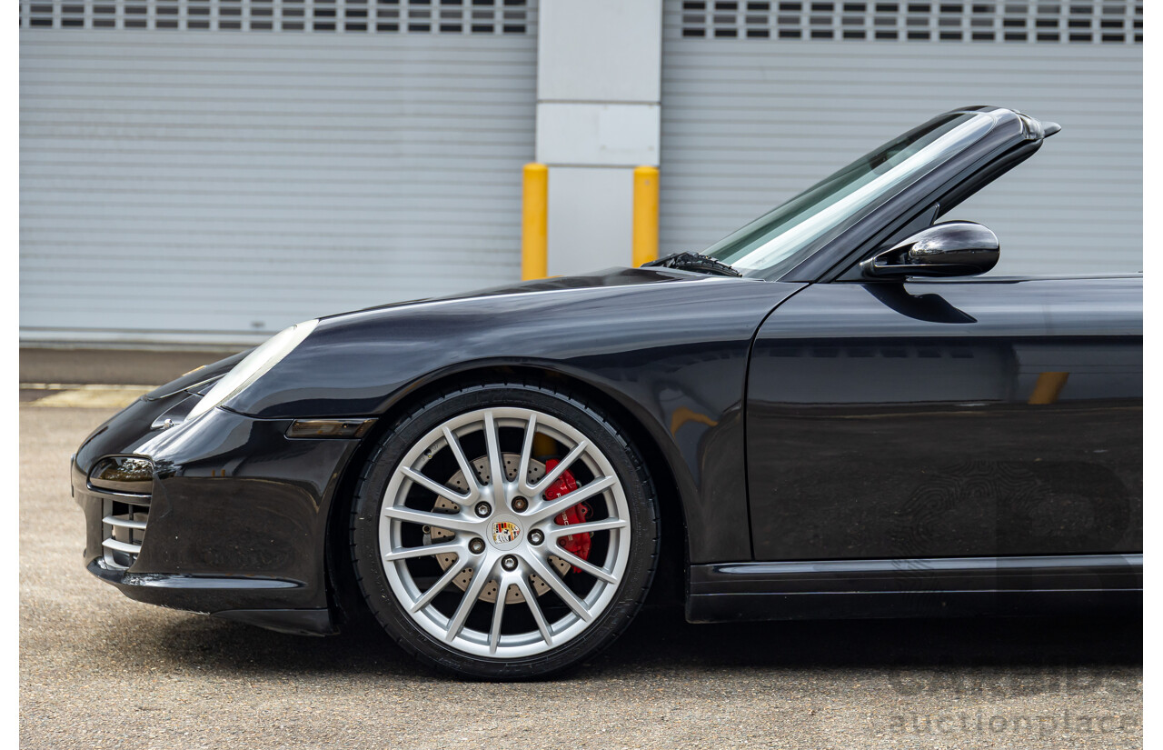 6/2006 Porsche 911 Carrera 4 997 Wide Body 2d Cabriolet Basalt Black Metallic 3.6L - Personal Import 06/14