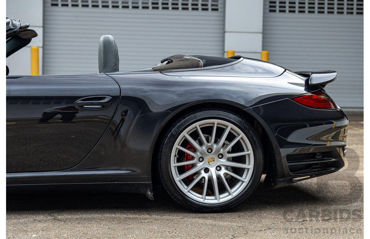 6/2006 Porsche 911 Carrera 4 997 Wide Body 2d Cabriolet Basalt Black Metallic 3.6L - Personal Import 06/14