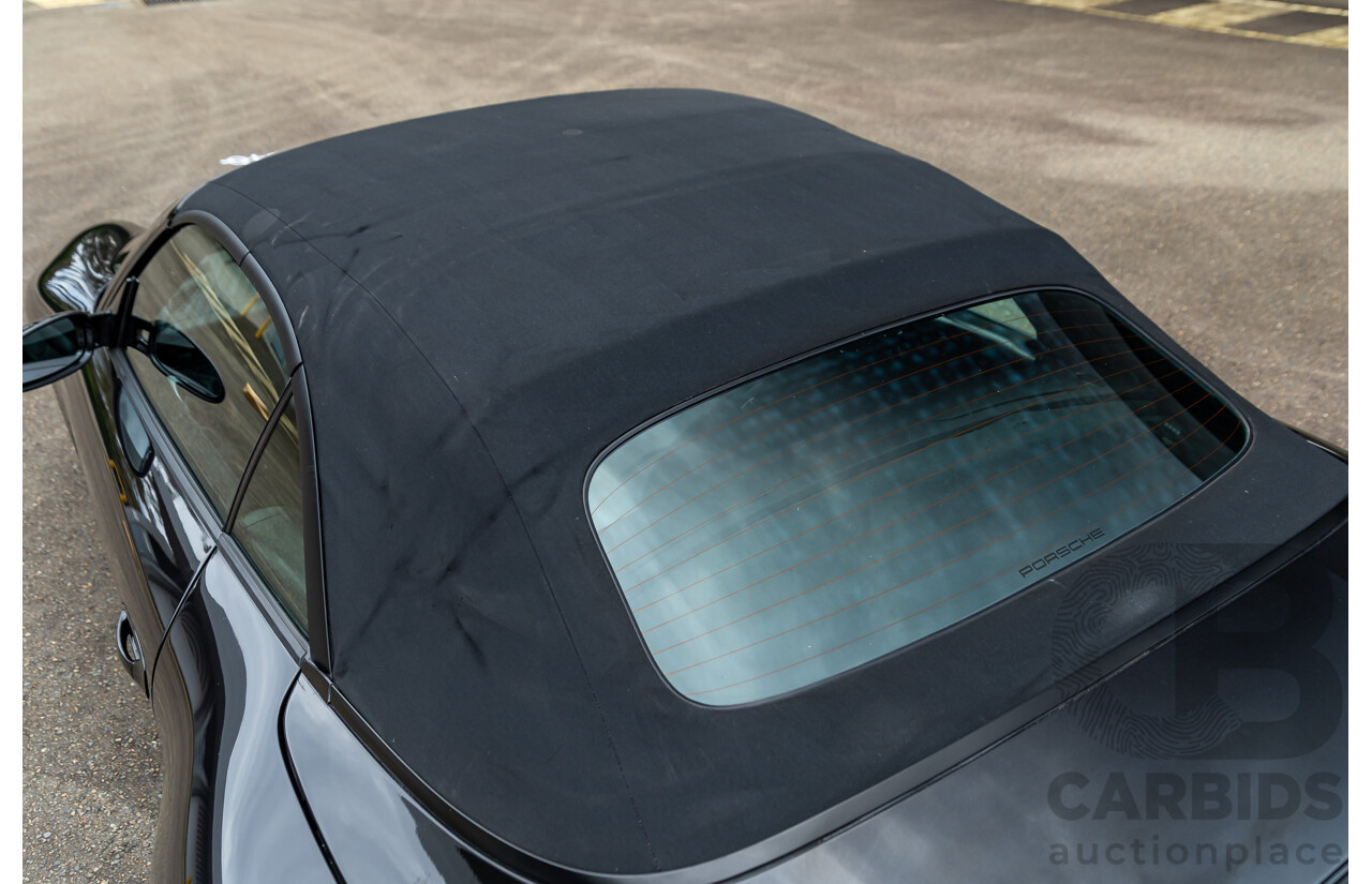 6/2006 Porsche 911 Carrera 4 997 Wide Body 2d Cabriolet Basalt Black Metallic 3.6L - Personal Import 06/14