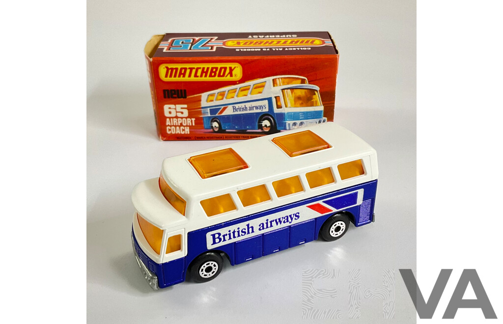 ミニカー MATCHBOX No58 BRITISH EUROPEAN AIRWAYS Lesney Matchbox #58 British European Airways Coach RARE Made