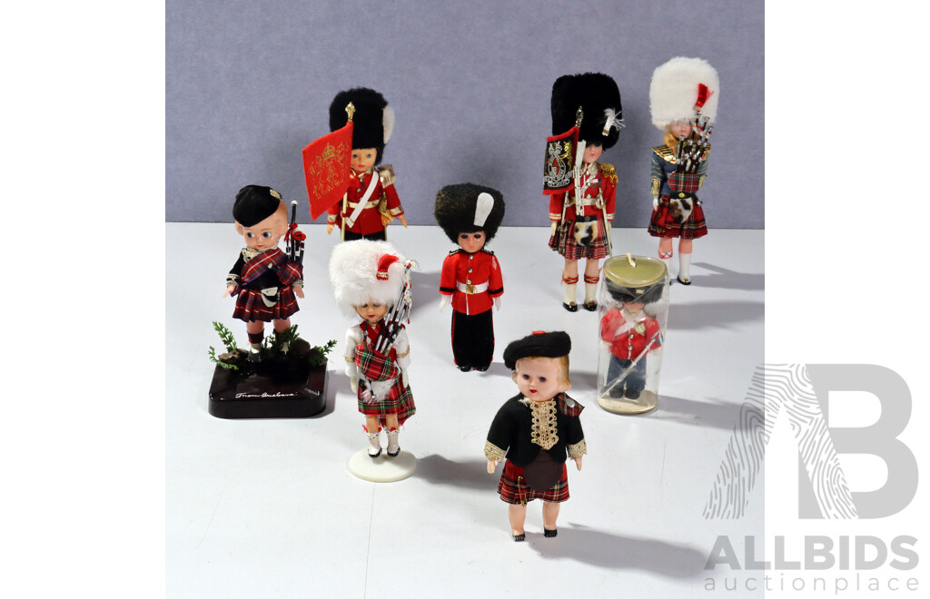 Large Collection Novelty Scottish and English Themed Souvenir Ware