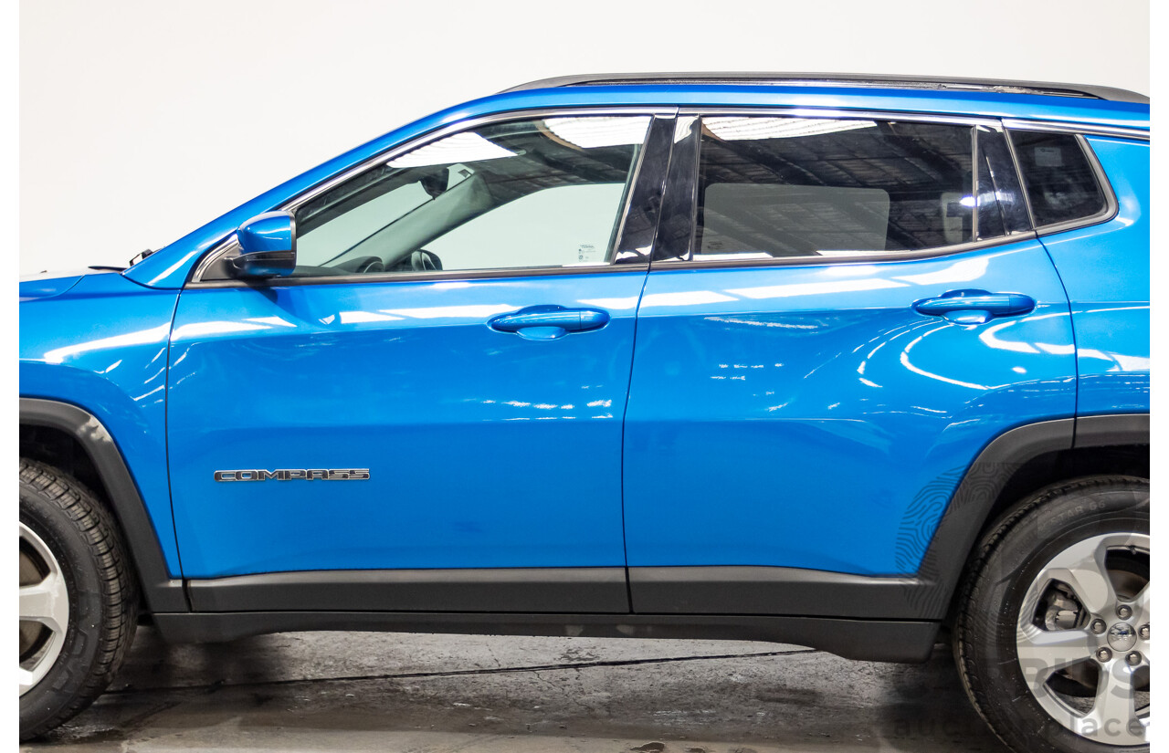 12/2017 Jeep Compass Longitude M6 MY18 4D Wagon Hydro Blue Pearl 2.4L