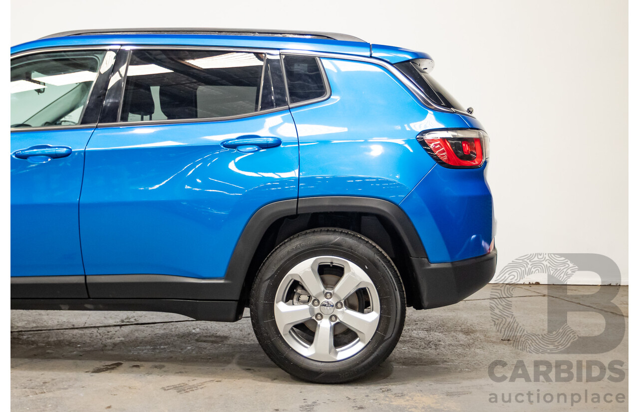 12/2017 Jeep Compass Longitude M6 MY18 4D Wagon Hydro Blue Pearl 2.4L