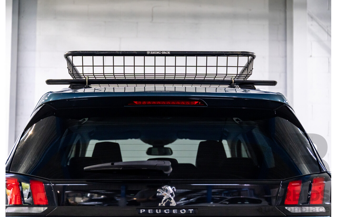 06/2018 Peugeot 5008 Allure (FWD) P87 MY18.5 4d Wagon Emerald Green Metallic Turbo 1.6L
