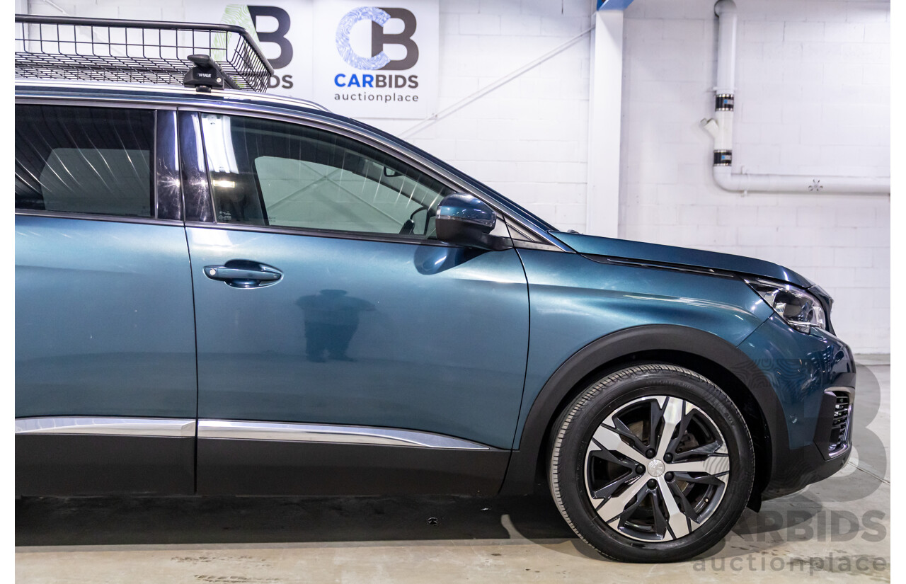 06/2018 Peugeot 5008 Allure (FWD) P87 MY18.5 4d Wagon Emerald Green Metallic Turbo 1.6L