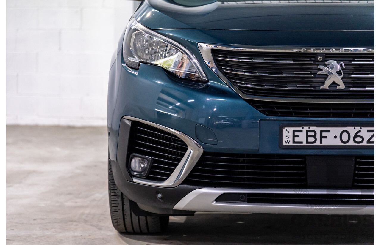 06/2018 Peugeot 5008 Allure (FWD) P87 MY18.5 4d Wagon Emerald Green Metallic Turbo 1.6L