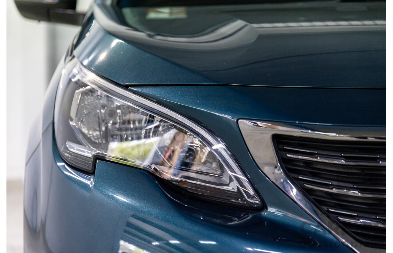 06/2018 Peugeot 5008 Allure (FWD) P87 MY18.5 4d Wagon Emerald Green Metallic Turbo 1.6L