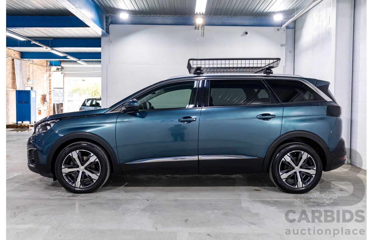 06/2018 Peugeot 5008 Allure (FWD) P87 MY18.5 4d Wagon Emerald Green Metallic Turbo 1.6L