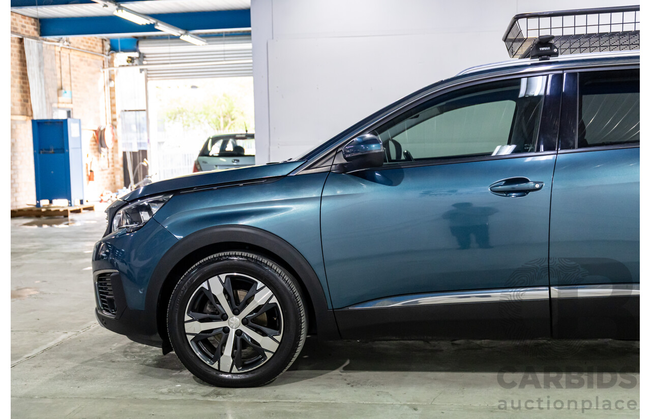 06/2018 Peugeot 5008 Allure (FWD) P87 MY18.5 4d Wagon Emerald Green Metallic Turbo 1.6L