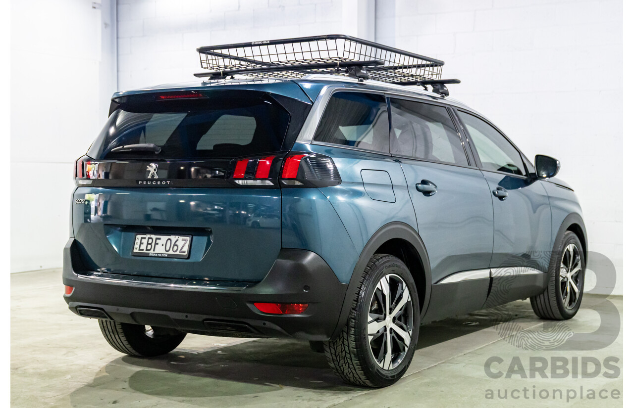 06/2018 Peugeot 5008 Allure (FWD) P87 MY18.5 4d Wagon Emerald Green Metallic Turbo 1.6L