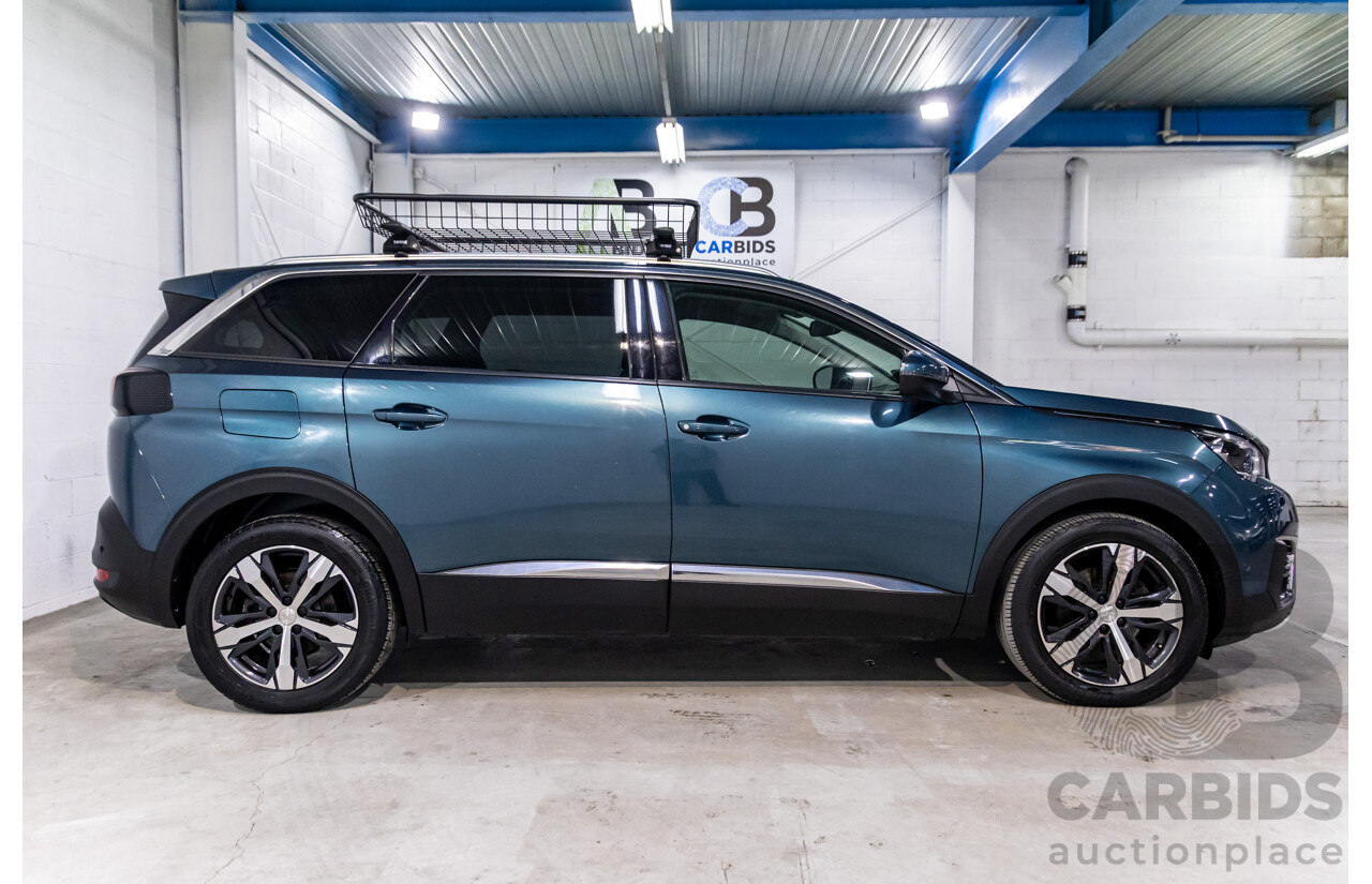 06/2018 Peugeot 5008 Allure (FWD) P87 MY18.5 4d Wagon Emerald Green Metallic Turbo 1.6L
