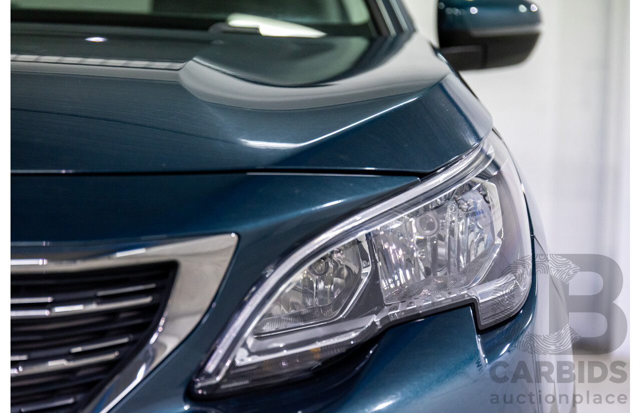 06/2018 Peugeot 5008 Allure (FWD) P87 MY18.5 4d Wagon Emerald Green Metallic Turbo 1.6L