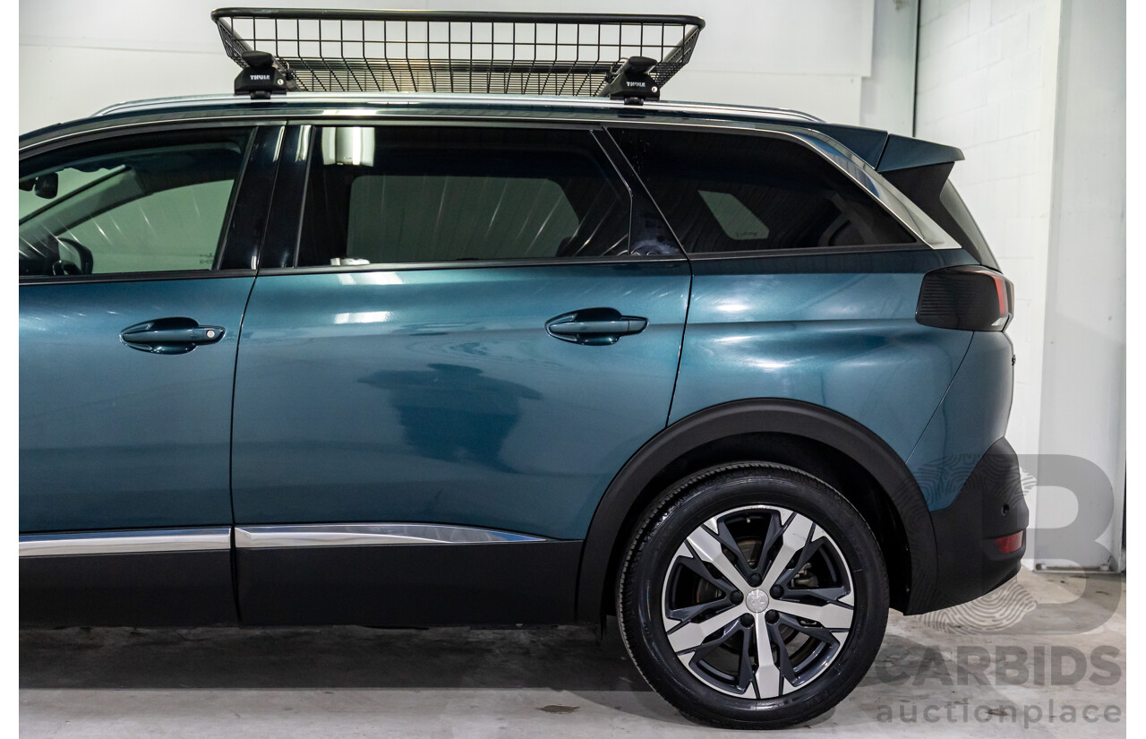 06/2018 Peugeot 5008 Allure (FWD) P87 MY18.5 4d Wagon Emerald Green Metallic Turbo 1.6L