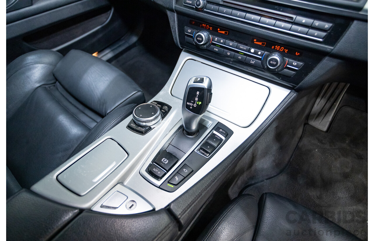 11/2015 BMW 520d M-sport F10 MY15 4D Sedan Carbon Black Turbo Diesel 2.0L