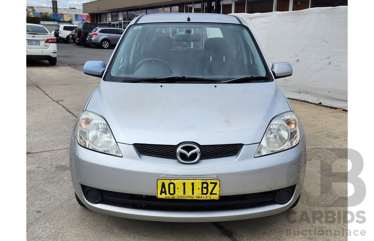 11/2006 Mazda Mazda2 NEO DY MY05 UPGRADE 5d Hatchback Silver 1.5L
