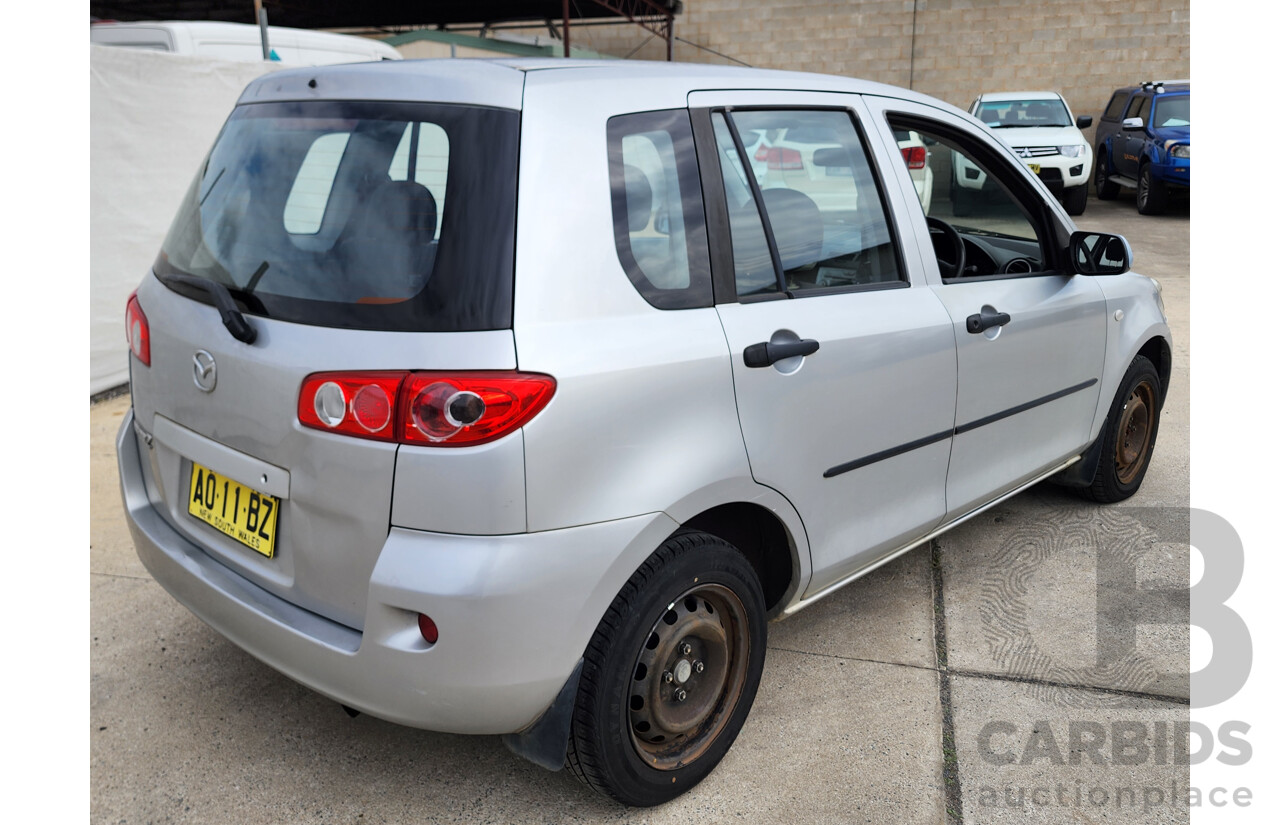 11/2006 Mazda Mazda2 NEO DY MY05 UPGRADE 5d Hatchback Silver 1.5L