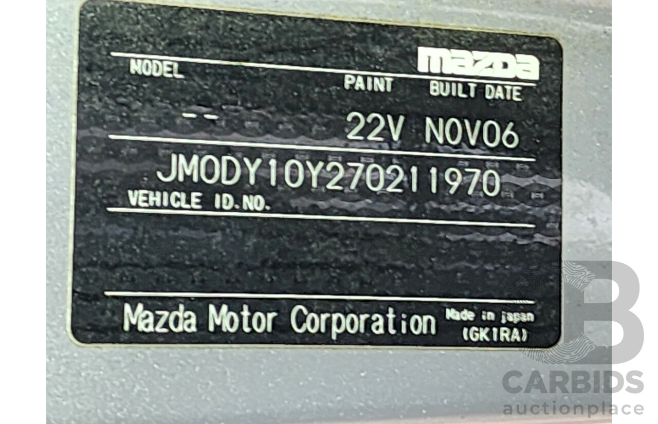 11/2006 Mazda Mazda2 NEO DY MY05 UPGRADE 5d Hatchback Silver 1.5L