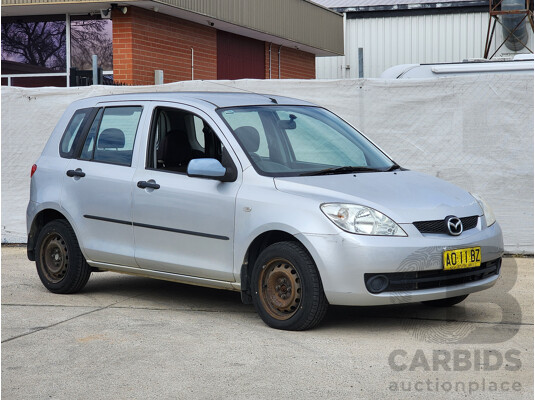 11/2006 Mazda Mazda2 NEO DY MY05 UPGRADE 5d Hatchback Silver 1.5L