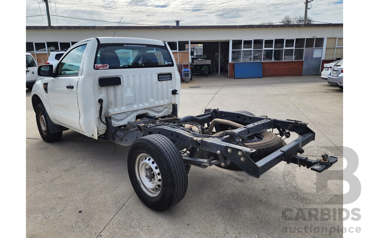 3/2014 Ford Ranger XL 2.2 Hi-Rider (4x2) PX C/Chas White 2.2L
