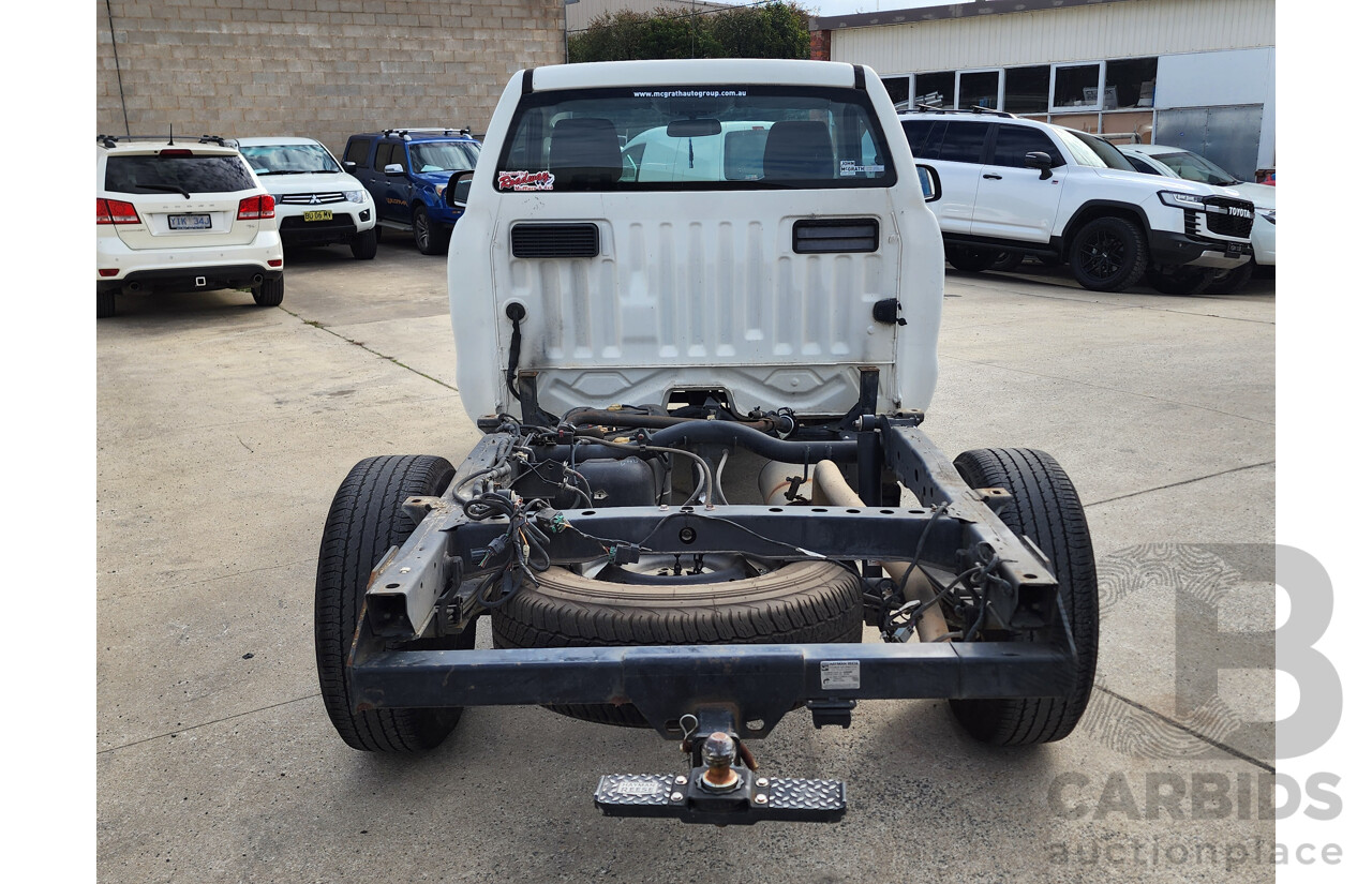 3/2014 Ford Ranger XL 2.2 Hi-Rider (4x2) PX C/Chas White 2.2L