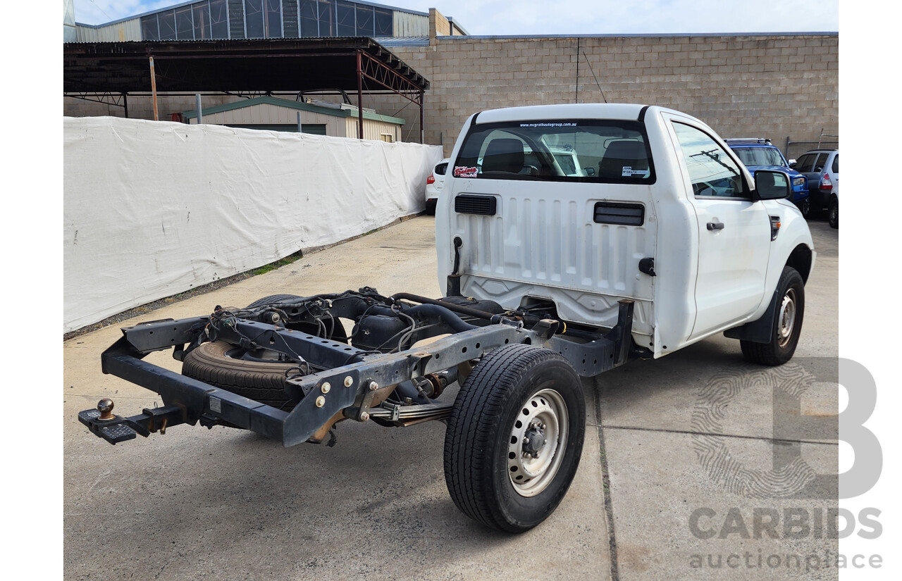 3/2014 Ford Ranger XL 2.2 Hi-Rider (4x2) PX C/Chas White 2.2L