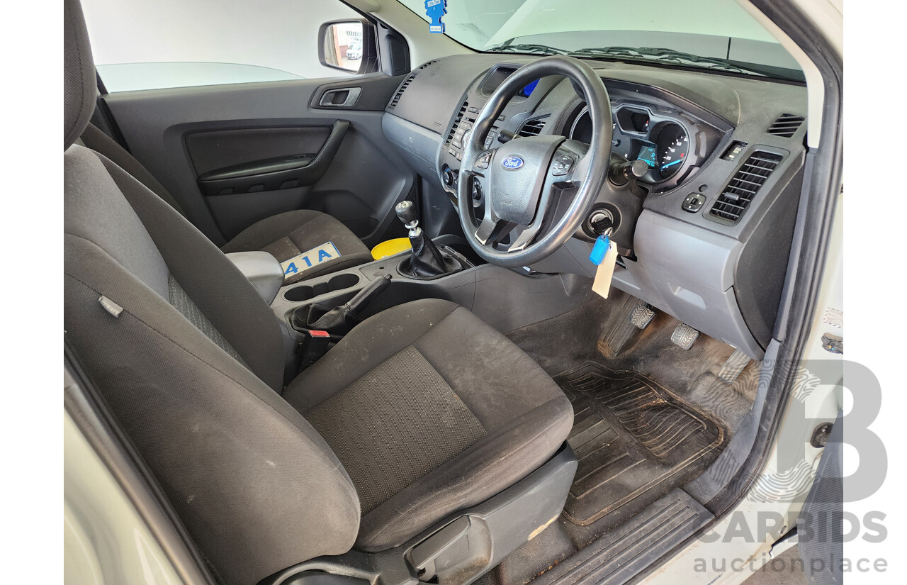 3/2014 Ford Ranger XL 2.2 Hi-Rider (4x2) PX C/Chas White 2.2L