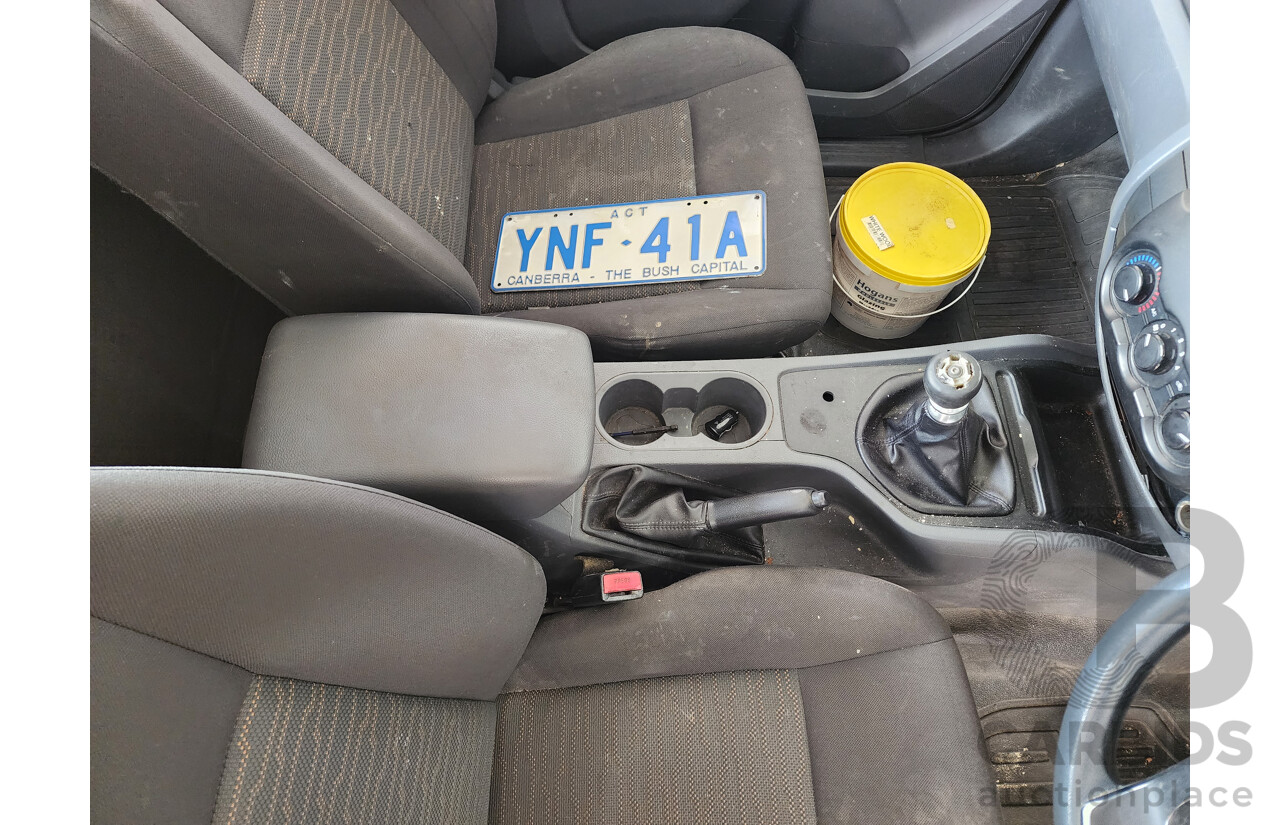 3/2014 Ford Ranger XL 2.2 Hi-Rider (4x2) PX C/Chas White 2.2L