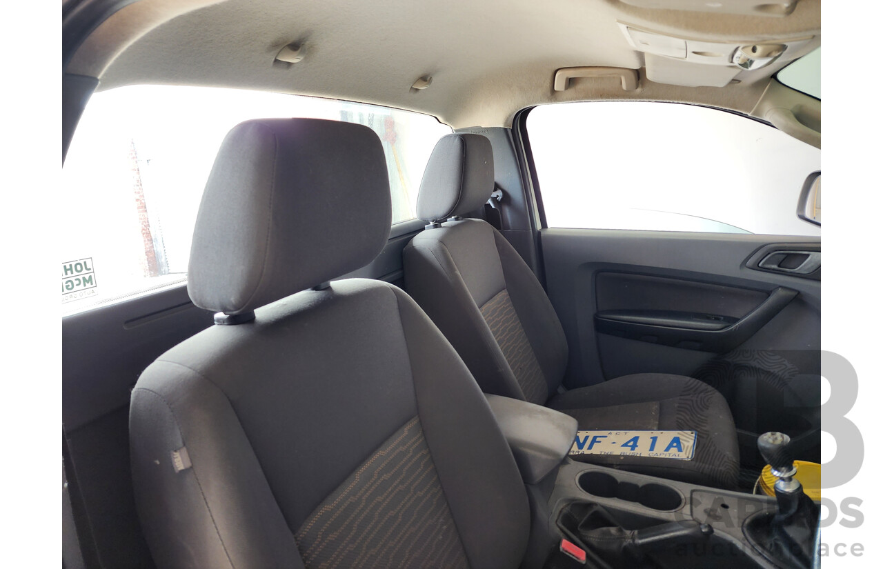 3/2014 Ford Ranger XL 2.2 Hi-Rider (4x2) PX C/Chas White 2.2L