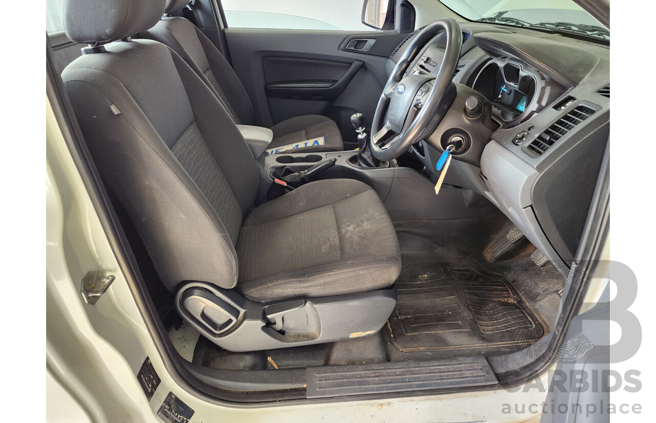 3/2014 Ford Ranger XL 2.2 Hi-Rider (4x2) PX C/Chas White 2.2L