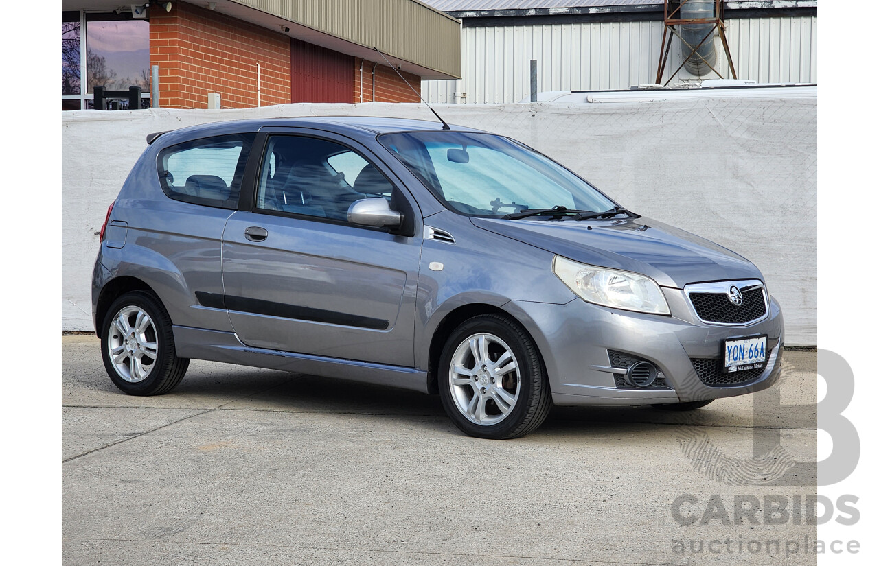 11/2008 Holden Barina  TK MY09 3d Hatchback Grey 1.6L
