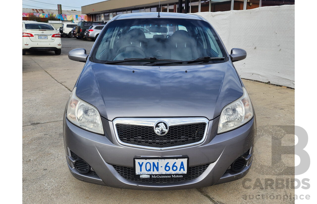 11/2008 Holden Barina  TK MY09 3d Hatchback Grey 1.6L