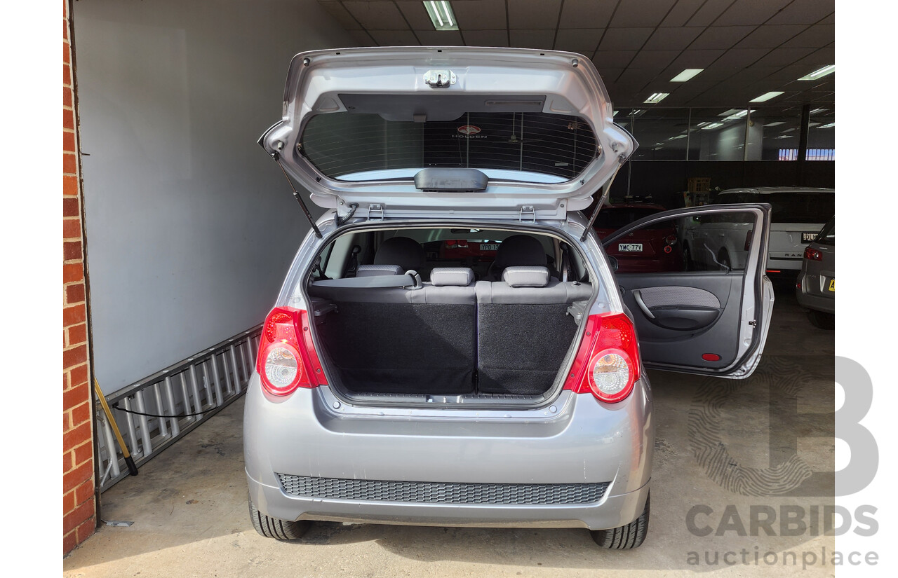 11/2008 Holden Barina  TK MY09 3d Hatchback Grey 1.6L
