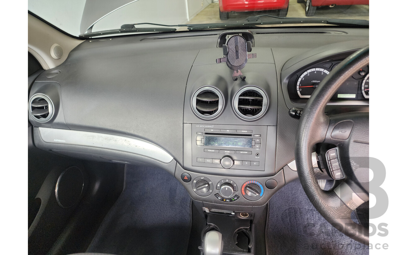 11/2008 Holden Barina  TK MY09 3d Hatchback Grey 1.6L
