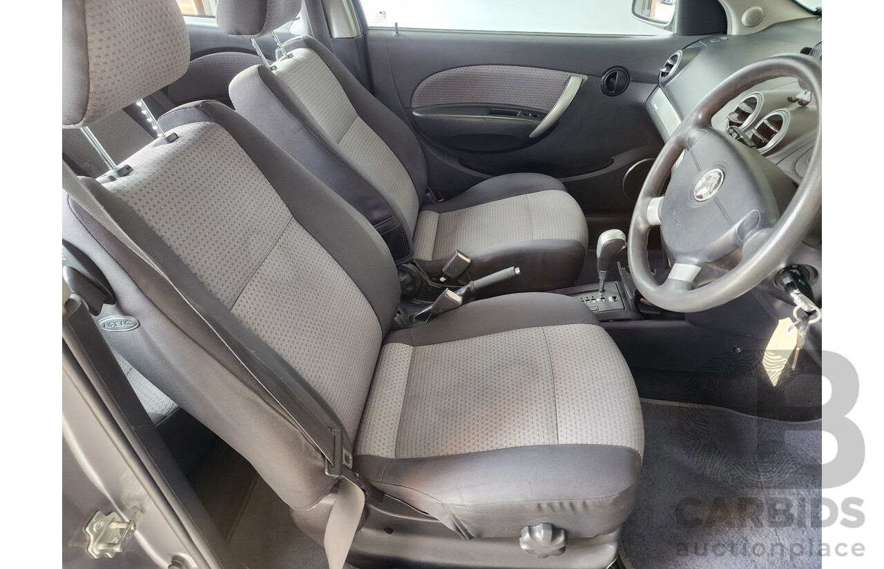 11/2008 Holden Barina  TK MY09 3d Hatchback Grey 1.6L